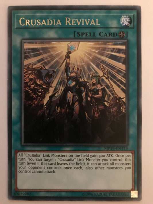 Crusadia Revival - MP19-EN116 - Rare - Unlimited Edition - YuGiOh