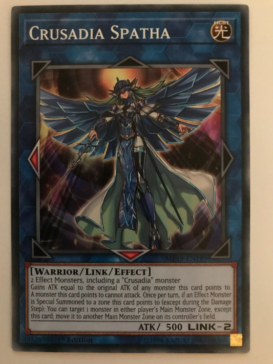 Crusadia Spatha - MP19-EN189 - Common - 1st Edition - YuGiOh