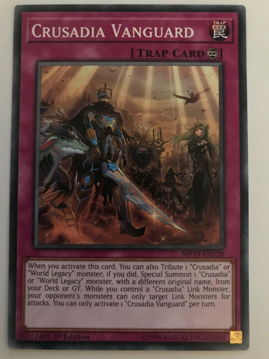 Crusadia Vanguard - MP19-EN128 - Common - 1st Edition - YuGiOh