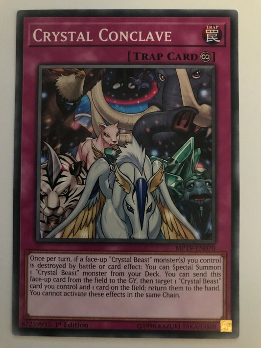 Crystal Conclave - MP19-EN070 - Common - 1st Edition - YuGiOh