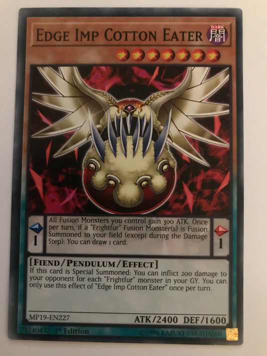 Edge Imp Cotton Eater - MP19-EN227 - Common - 1st Edition - YuGiOh