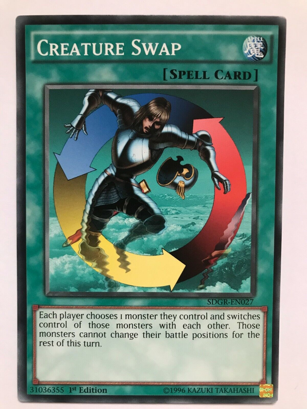 Creature Swap - SDGR-EN027 - Common - 1st Edition - YuGiOh
