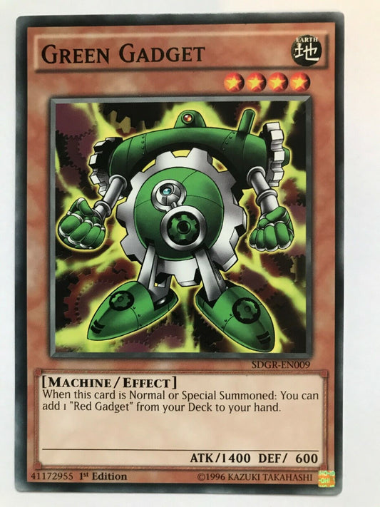 Green Gadget - SDGR-EN009 - Common - 1st Edition - YuGiOh