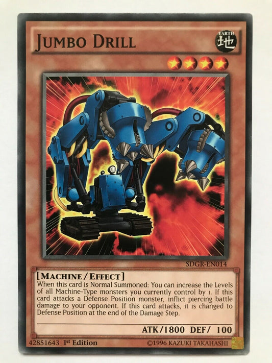 Jumbo Drill - SDGR-EN014 - Common - 1st Edition - YuGiOh