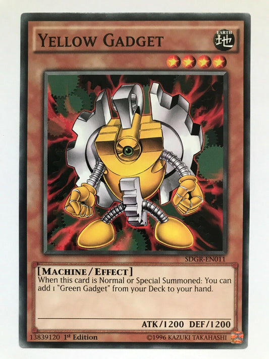 Yellow Gadget - SDGR-EN011 - Common - 1st Edition - YuGiOh