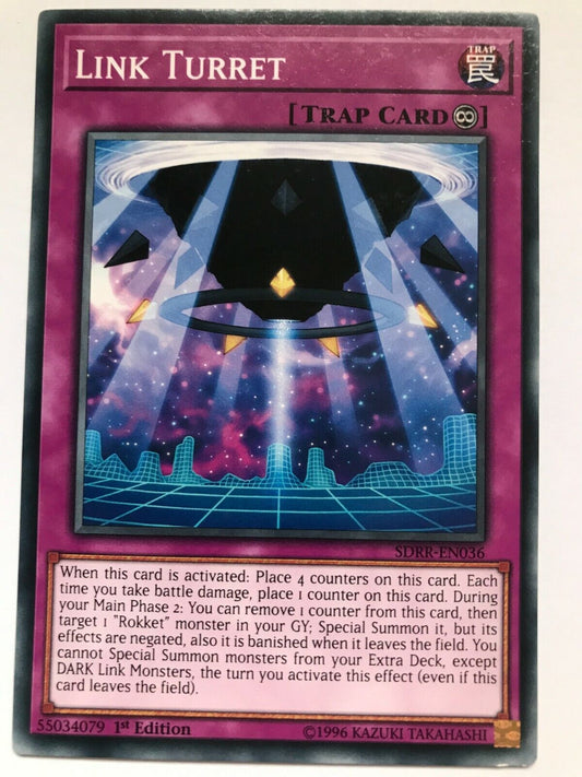 Link Turret - SDRR-EN036 - Common - 1st Edition - YuGiOh