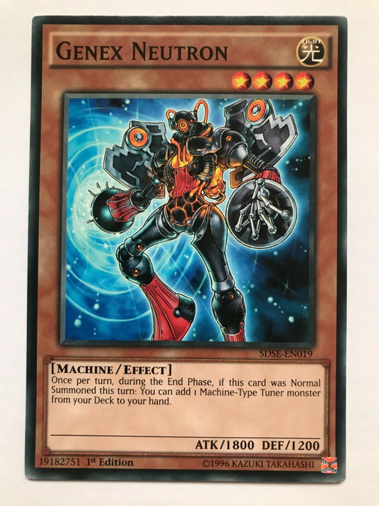 Genex Neutron - SDSE-EN019 - Common - 1st Edition - YuGiOh