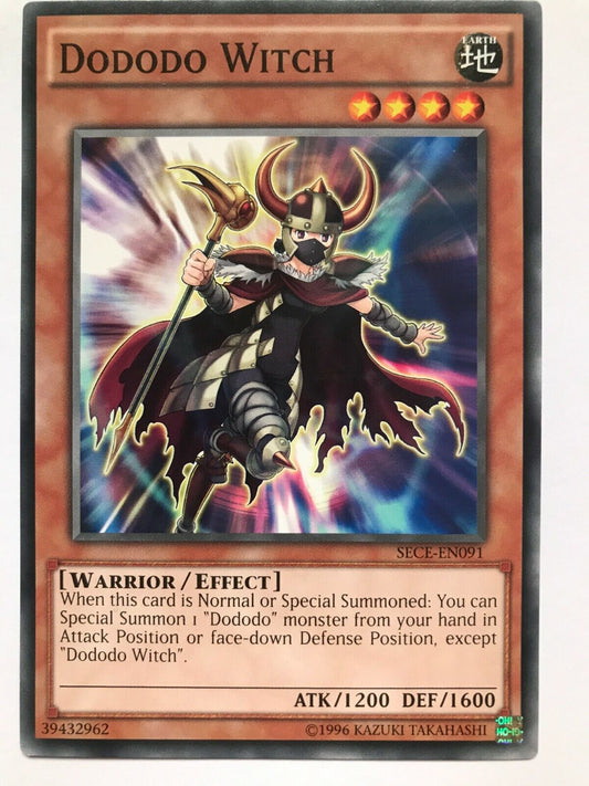 Dododo Witch - SECE-EN091 - Common - Unlimited Edition - YuGiOh