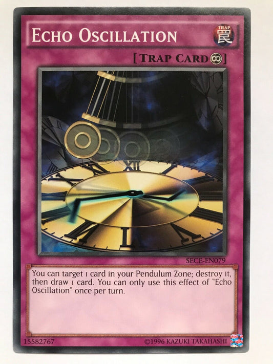 Echo Oscillation - SECE-EN079 - Common - Unlimited Edition - YuGiOh