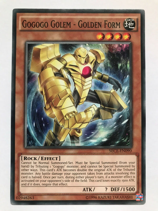 Gogogo Golem - Golden Form - SECE-EN090 - Common - Unlimited Edition