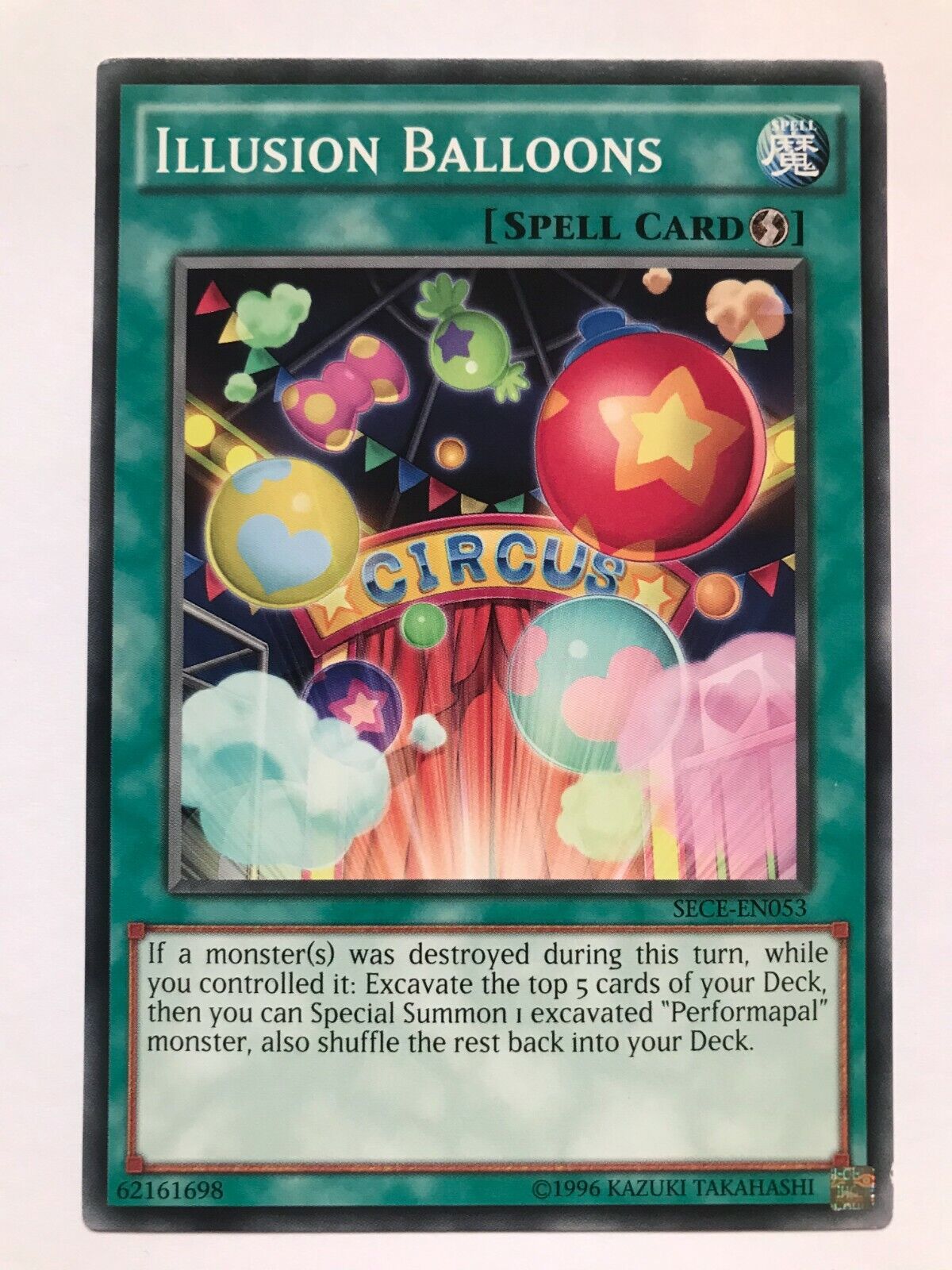 Illusion Balloons - SECE-EN053 - Common - Unlimited Edition - YuGiOh