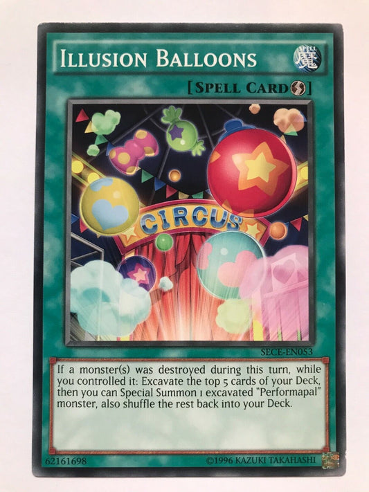 Illusion Balloons - SECE-EN053 - Common - Unlimited Edition - YuGiOh