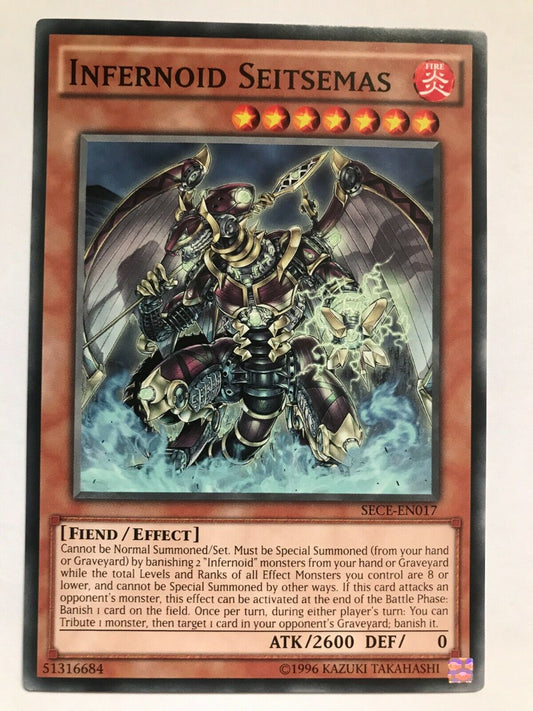 Infernoid Seitsemas - SECE-EN017 - Common - Unlimited Edition - YuGiOh