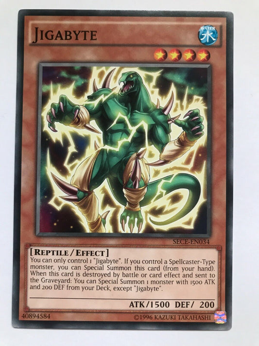 Jigabyte - SECE-EN034 - Common - Unlimited Edition - YuGiOh