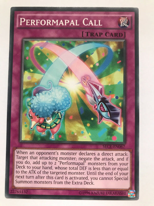 Performapal Call - SECE-EN067 - Common - Unlimited Edition - YuGiOh