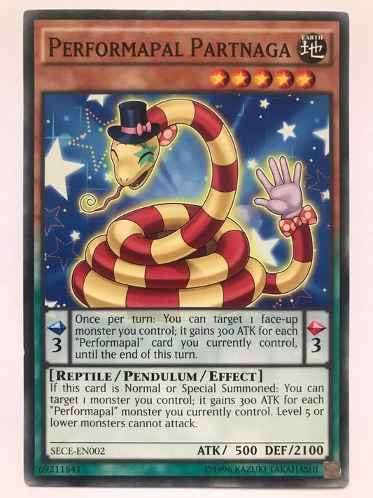 Performapal Partnaga - SECE-EN002 - Common - Unlimited Edition - YuGiOh