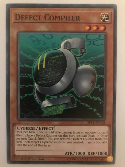 Defect Compiler - SP18-EN008 - Common - 1st Edition - YuGiOh