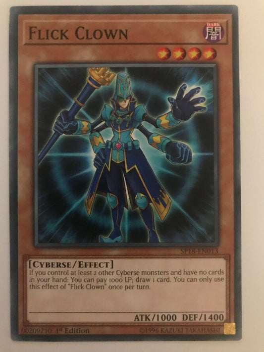 Flick Clown - SP18-EN013 - Common - 1st Edition - YuGiOh