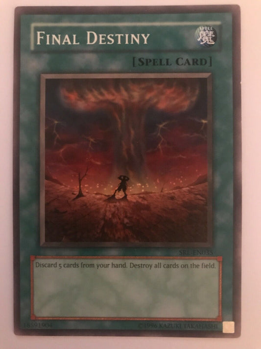 Final Destiny - SRL-EN035 - Common - Unlimited Edition - YuGiOh