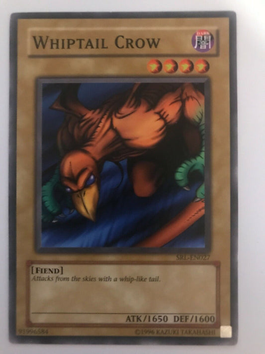 Whiptail Crow - SRL-EN027 - Common - Unlimited Edition - YuGiOh