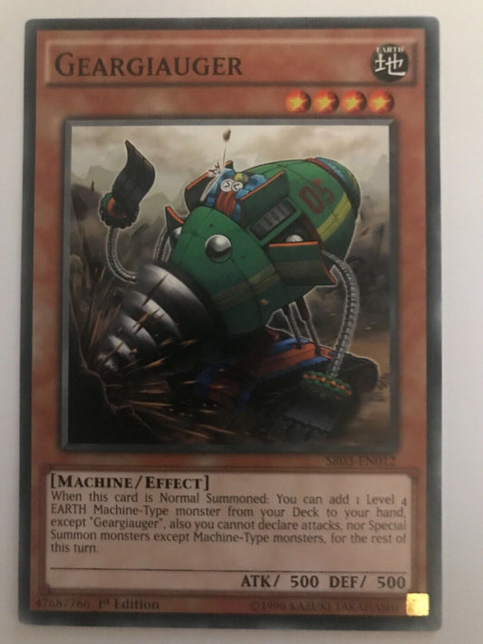 Geargiauger - SR03-EN012 - Common - 1st Edition - YuGiOh