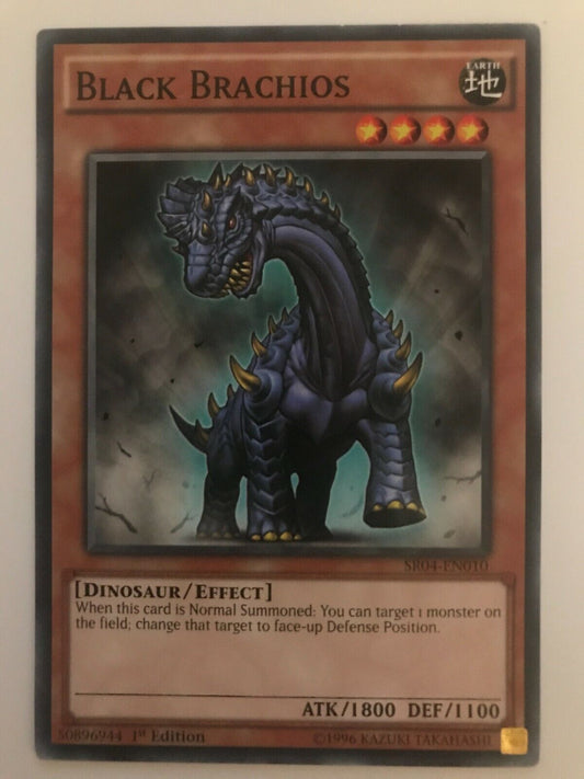 Black Brachios - SR04-EN010 - Common - 1st Edition - YuGiOh