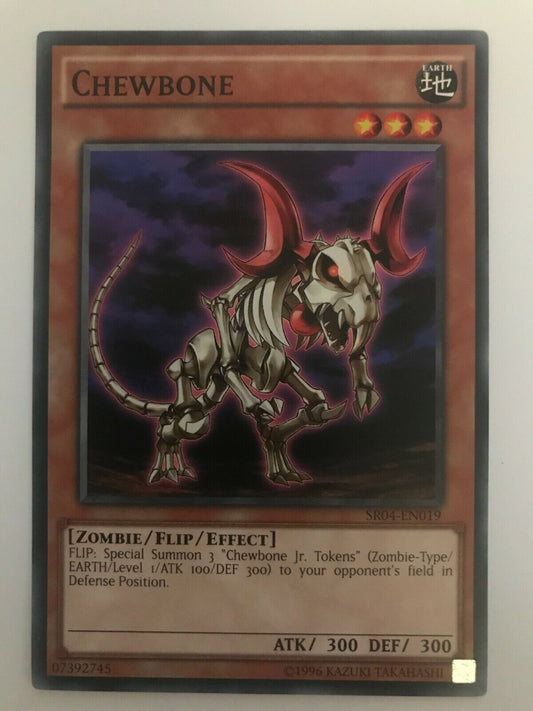 Chewbone - SR04-EN019 - Common - 1st Edition - YuGiOh