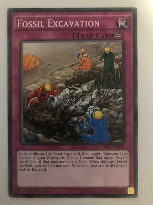 Fossil Excavation - SR04-EN032 - Common - 1st Edition