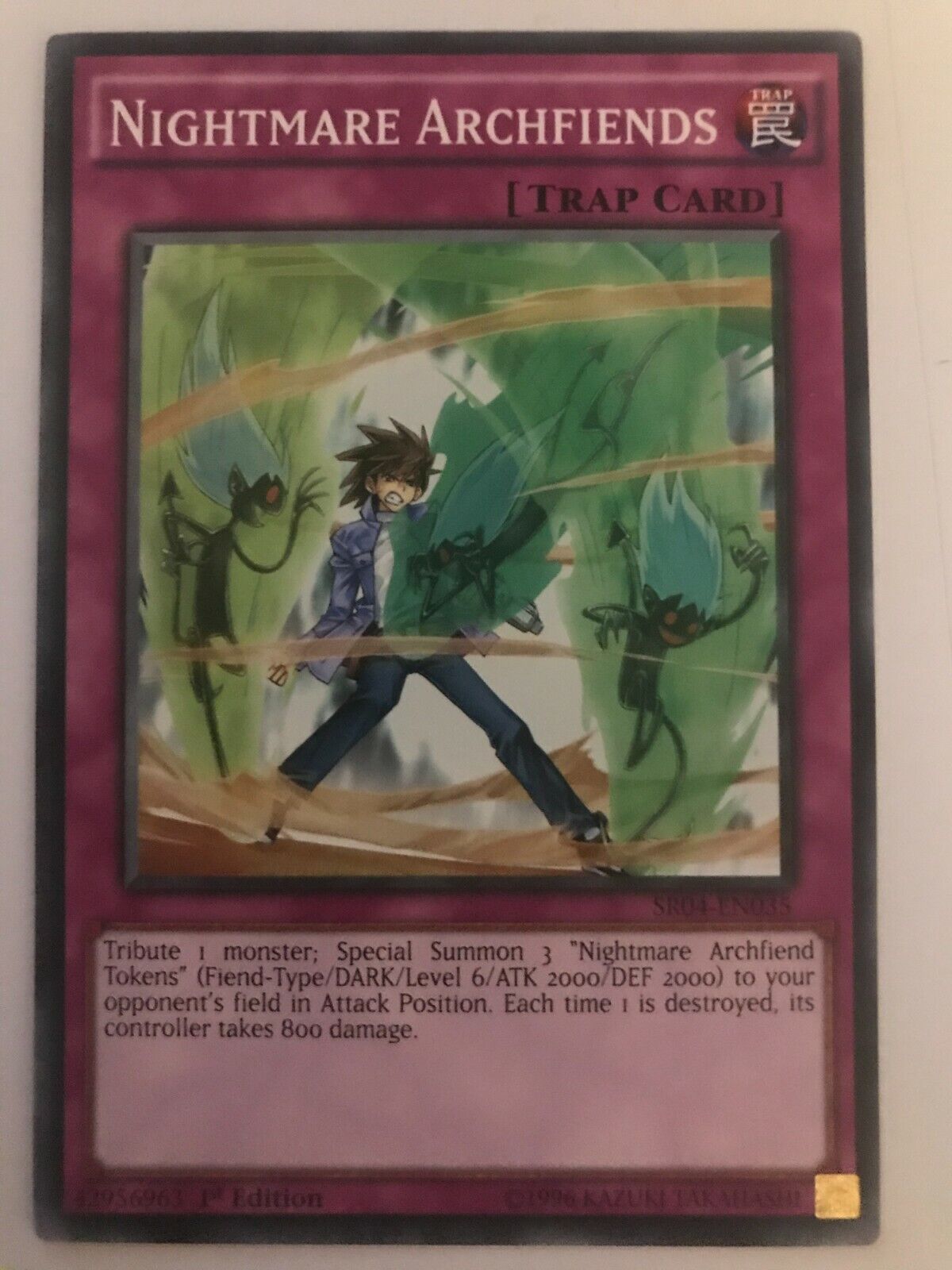 Nightmare Archfiends - SR04-EN035 - Common - 1st Edition- YuGiOh