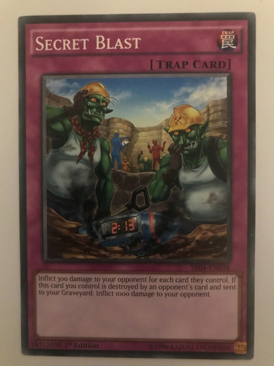Secret Blast - SR04-EN038 - Common - 1st Edition - YuGiOh