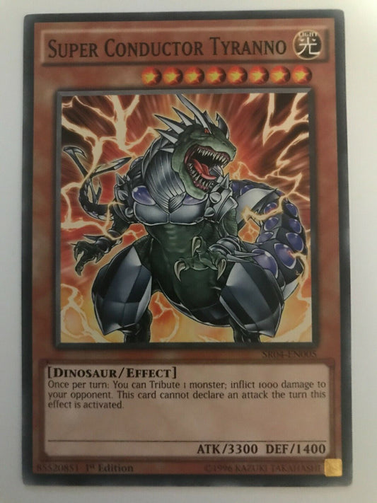 Super Conductor Tyranno - SR04-EN005 - Common - 1st Edition - YuGiOh