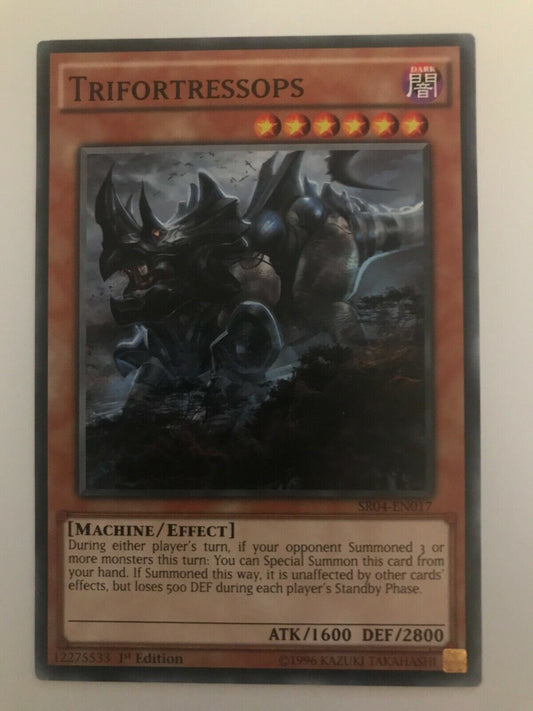 Trifortressops - SR04-EN017 - Common - 1st Edition - YuGiOh