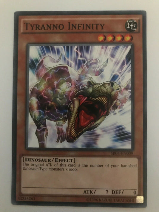 Tyranno Infinity - SR04-EN009 - Common - 1st Edition - YuGiOh