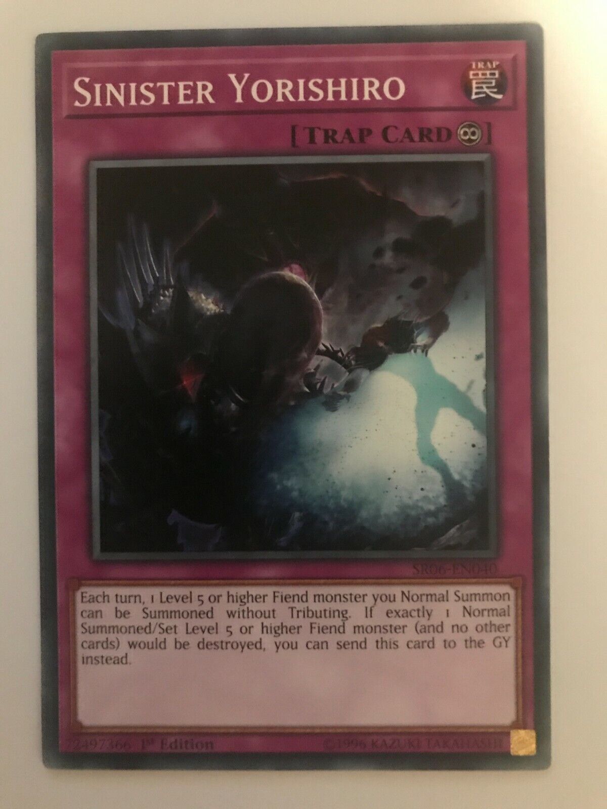 Sinister Yorishiro - SR06-EN040 - Common - 1st Edition - YuGiOh