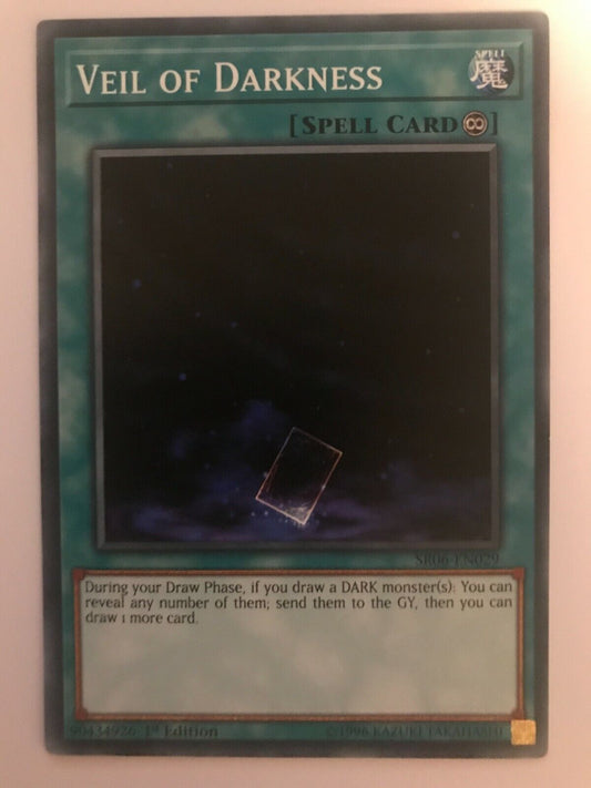 Veil Of Darkness - SR06-EN029 - Common - 1st Edition - YuGiOh