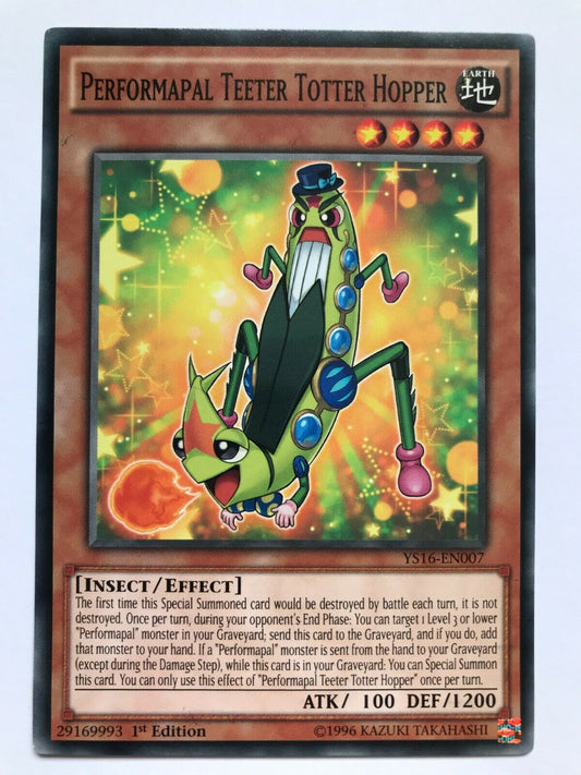 Performapal Teeter Totter Hopper - YS16-EN007 - Common - 1st Edition - YuGiOh