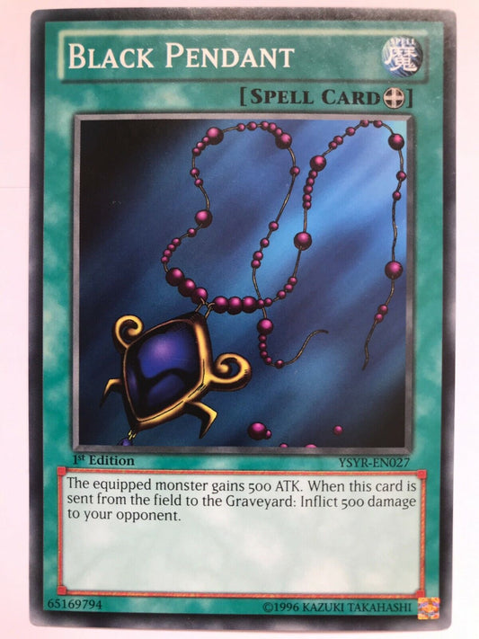 Black Pendant - YSYR-EN027 - Common - 1st Edition - YuGiOh