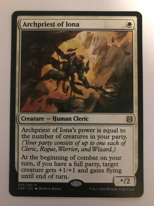 Archpriest Of Iona - Zendikar Rising - MTG