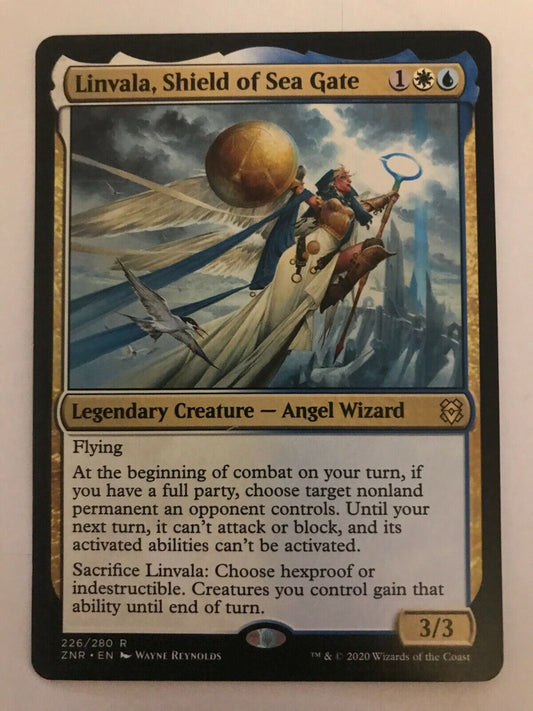Linvala, Shield Of Sea Gate - Zendikar Rising - MTG