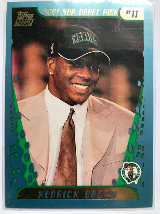 Kedrick Brown #231 2000-01 - NBA Topps Rookie Basketball Card