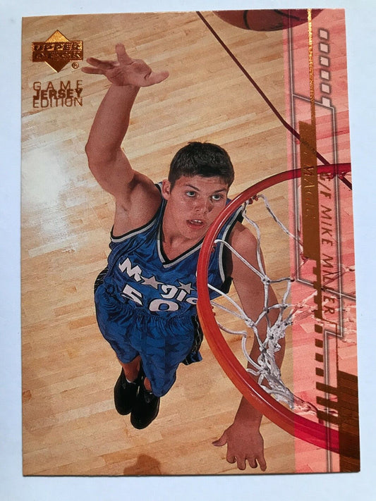 Mike Miller #340 2001-02 - NBA Upper Deck Game Jersey Ed Basketball Card