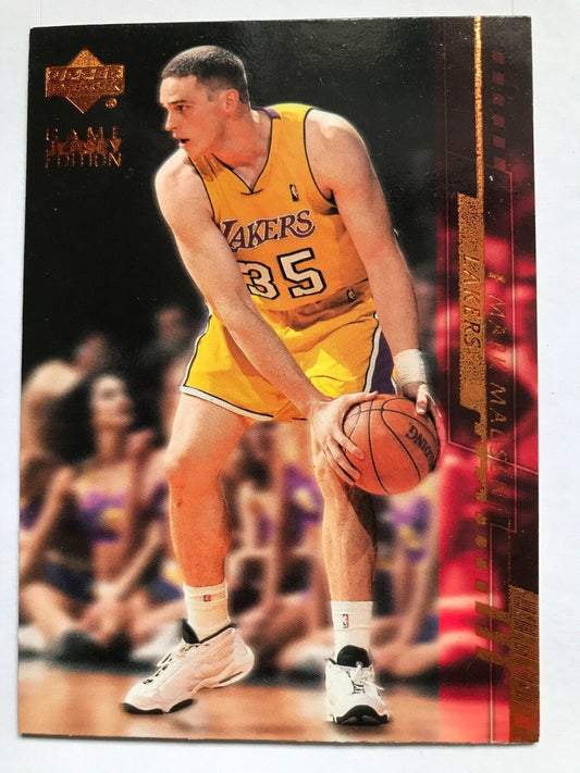 Mark Madsen #307 2001-02 - NBA Upper Deck Game Jersey Ed Basketball Card