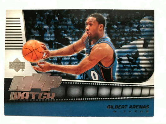 Gilbert Arenas #MVP-GA 2007-08 - NBA Upper Deck MVP Watch Basketball Card