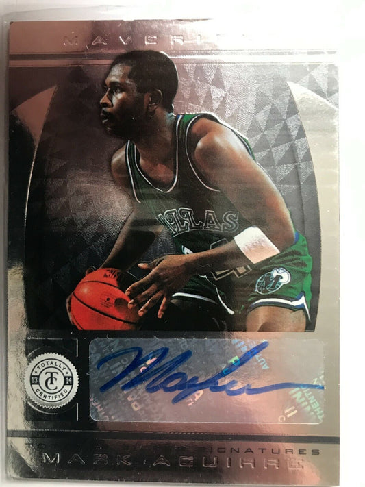 Mark Aguirre #208 2010-11 - NBA Panini Totally Certified Basketball Card VLP