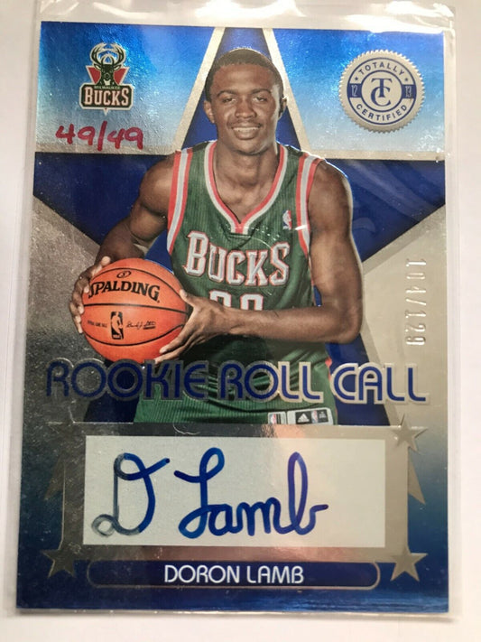 Doron Lamb #87 2012-13 - NBA Panini Totally Certified Rookie Basketball Card