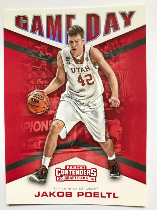Jakob Poeltl #9 2016 - NBA Panini Contenders Game Day Basketball Card