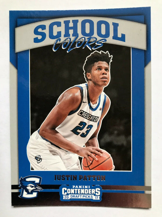 Justin Patton #14 2017-18 - NBA Panini Contenders School Colours Basketball
