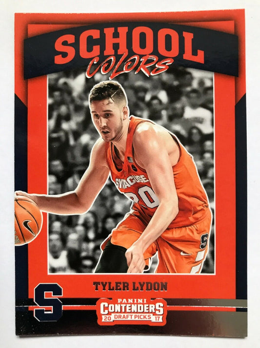 Tyler Lydon #28 2017-18 - NBA Panini Contenders School Colours Basketball