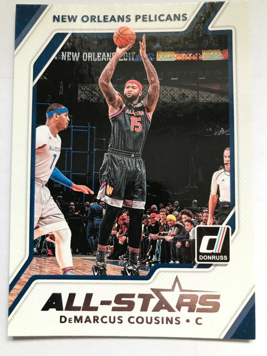 Demarcus Cousins #7 2017-18 - NBA Panini Donruss All Stars Basketball