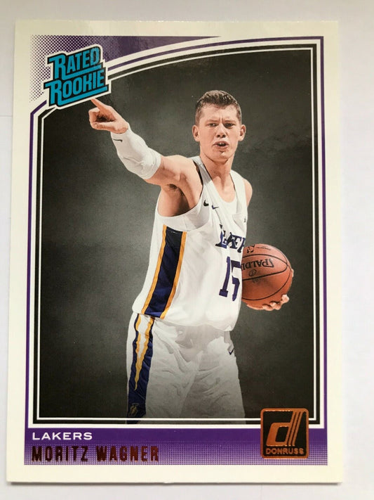 Moritz Wagner #197 2018-19 - NBA Panini Donruss Rated Rookie Basketball Card